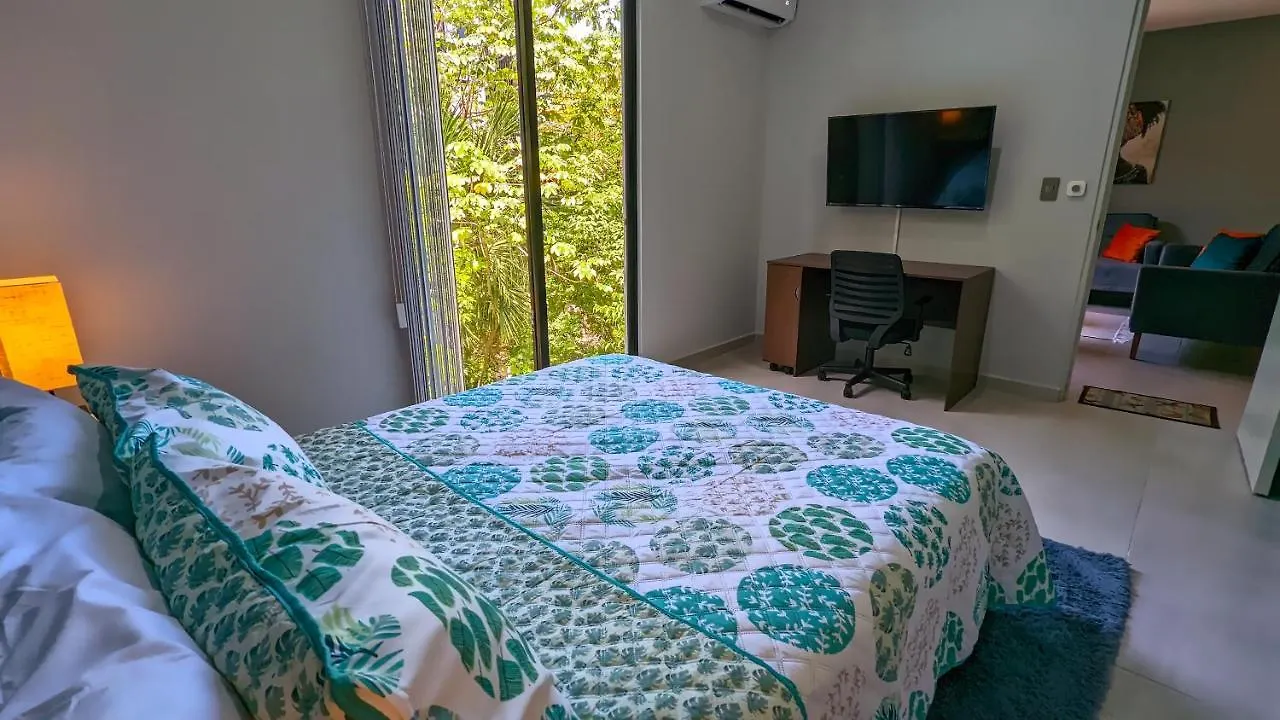 Apartment Riviera Home - New 2Br Condo W. Big Pool & Jacuzzi Playa del Carmen Mexico