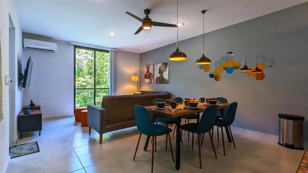 Apartment Riviera Home - New 2Br Condo W. Big Pool & Jacuzzi Playa del Carmen