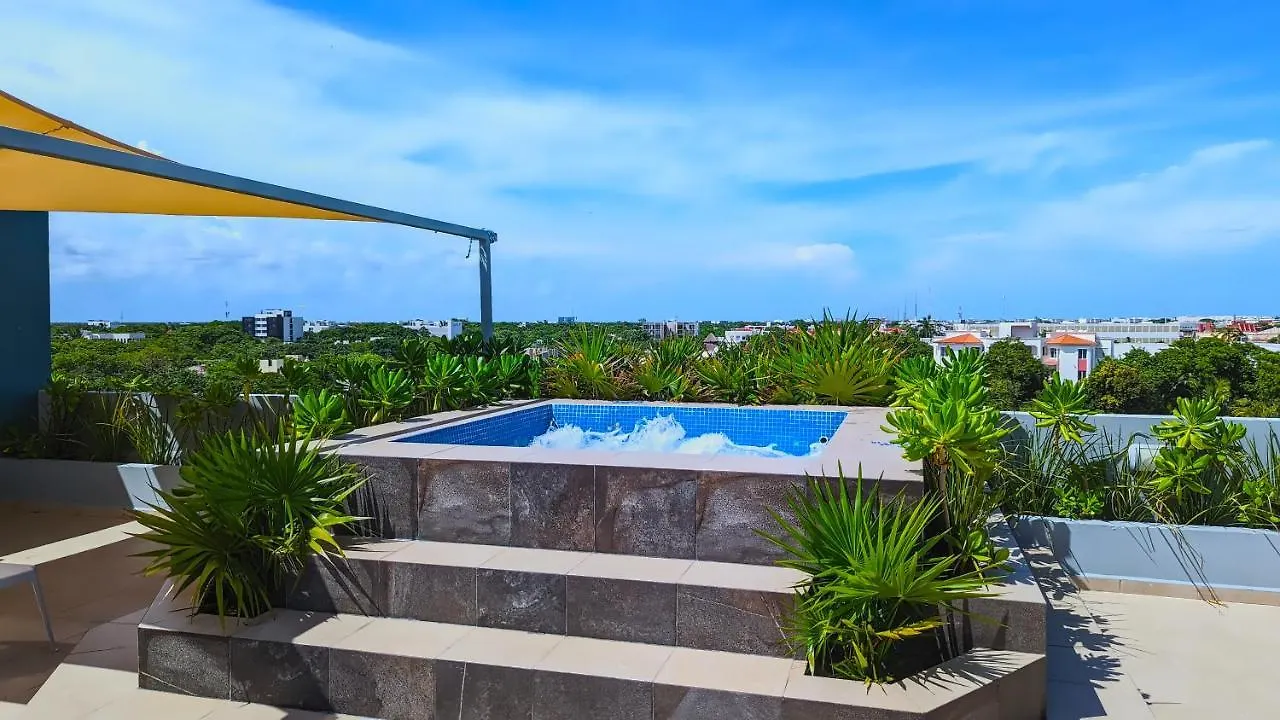 Riviera Home - New 2Br Condo W. Big Pool & Jacuzzi Playa del Carmen 0*,