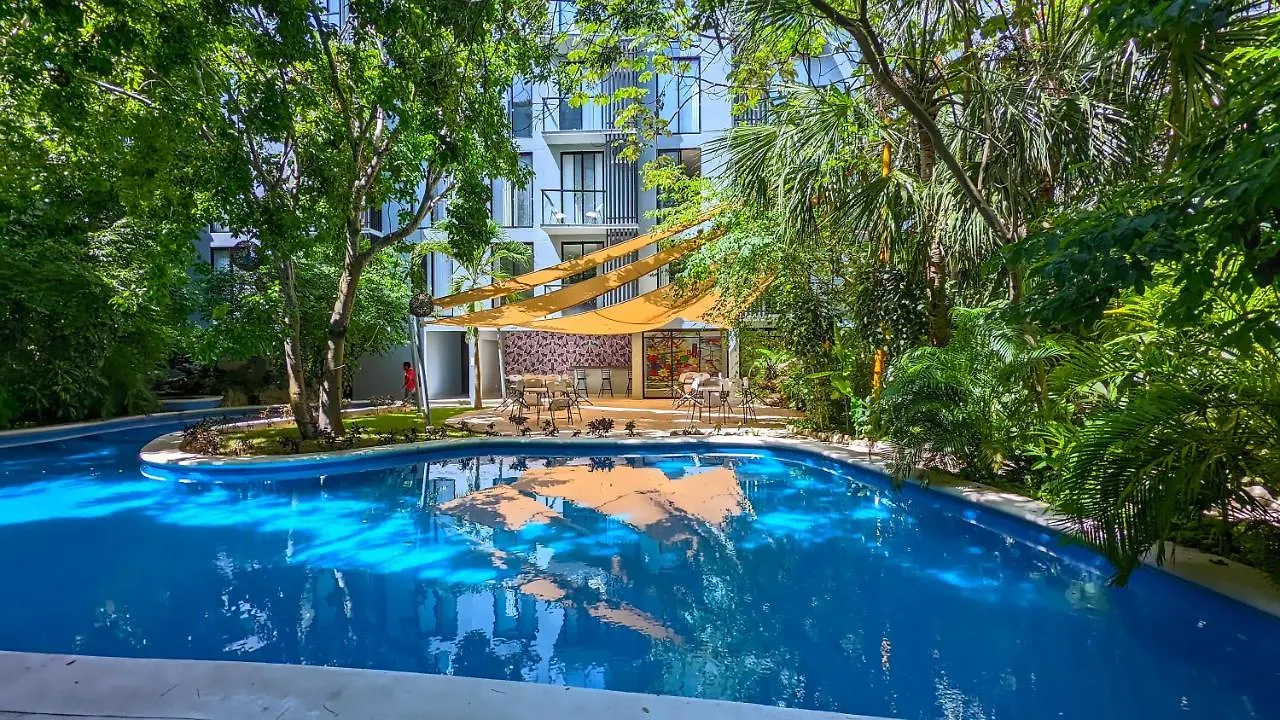 Riviera Home - New 2Br Condo W. Big Pool & Jacuzzi Playa del Carmen 0*,